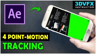 Pro Techniques for 4  Point Motion Tracking in After Effects [upl. by Arlina]