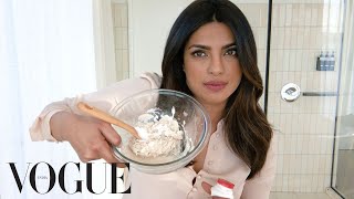 Priyanka Chopras Guide to DIY Remedies for Natural Skincare  Beauty Secrets  Vogue India [upl. by Aurie]