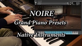 NOIRE Grand Piano Pure Presets  Native Instruments [upl. by Itoyj]