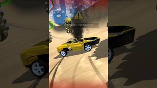 Golden Super Car Crashing 8  Mega Car Crash Simulator  shorts gaming mysterxgaming [upl. by Elvyn]