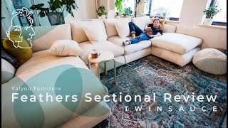 Features Sectional Review Valyou Furniture  TwinSauce [upl. by Bilski]