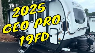 NEW 2025 GEO PRO 19FD ROCKWOOD TRAVEL TRAILER Dodd RV SOLAR OFF ROAD MURPHY BED UPDATED [upl. by Ical]