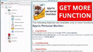 Spyrix Free Keylogger quick demo [upl. by Urba706]