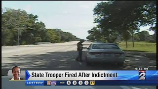 State Trooper Fired After Indictment [upl. by Luapnhoj]