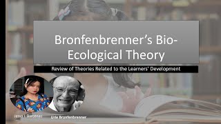 Bronfenbrenners Bioecological Theory  Review of Theories Related To The Learners Development [upl. by Rachel]