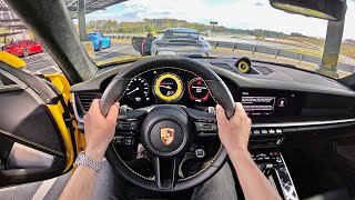 Porsche 911 Turbo S vs GT3  POV Comparison at Porsche Experience Center Atlanta [upl. by Rollo927]