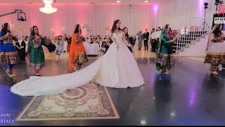 Hewad Group new dance in Diana and Murtaza wedding to Arezo Nikbin  Jawid Sharif amp Qais Ulfat Songs [upl. by Xantha233]