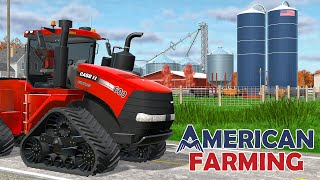 I Built A Farming Game  American Farming [upl. by Rosenkranz]