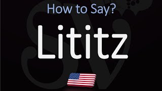 How to Pronounce Lititz Pennsylvania CORRECTLY [upl. by Kennan]