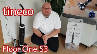 Tineco Floor one S3 Wischsauger im Test Review Hartbodenreiniger Akkusauger mit Wischfunktion [upl. by Suitangi277]