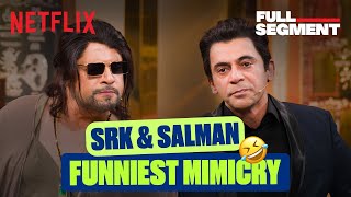 Sunil Grover amp Krushnas HILARIOUS SRKSalman Mimicry 🤣 Ft Kartik Aaryan  TGIKS [upl. by Konstantine]