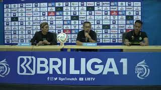 Post Match Press Conference vs Persebaya Surabaya  PERSIKABO 1973 [upl. by Rhee]