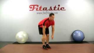 Bodyweight Stiff Leg Dead Lift [upl. by Liz]