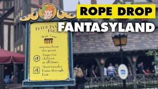 Rope Drop Fantasyland  EVERY RIDE  20240620 [upl. by Tito]