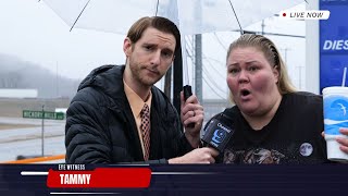 Trailer Trash Tammy goes LIVE on the News [upl. by Kimmi]