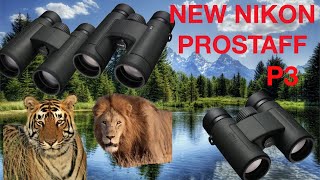 NEW NIKON LAUNCH PROSTAFF P3 BINOCULARS 8X308X4210X42WATER PROOFLIGHT WEIGHTPRAKTIKA HARNESS [upl. by Mairam817]