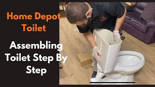 How to Install a New Toilet [upl. by Deloris]