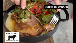 Confit de Canard gerecht [upl. by Odrude120]