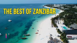 THE BEST OF ZANZIBAR BEACHES KENDWA AND NUNGWI DRONE [upl. by Allegna]