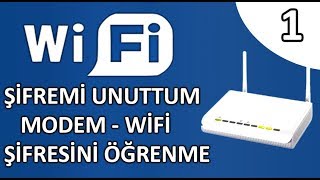 1 WIFI SIFREMI UNUTTUM YADA WIFI SIFRESI NASIL OGRENILIR [upl. by Latrena]