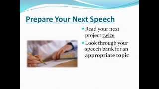 Toastmasters 101 Prepared Speaking Course [upl. by Notyard]