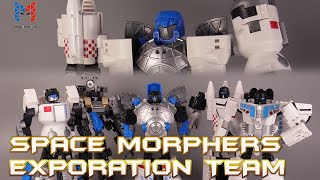 Magic Classrooms Transforming Space Morphers Combiner 5in1 Space Explorer Team [upl. by Etnoled]