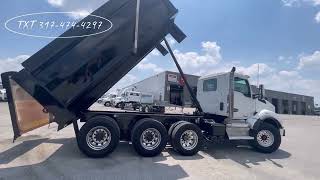 2022 KENWORTH T880 DUMP TRUCK FOR SALE IU7446 [upl. by Coumas]