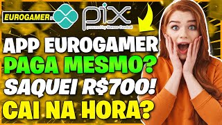 Aplicativo eurogamer bet Paga Mesmo SAQUEI R70000 CAIU NA HORA Aplicativo eurogamer bet [upl. by Eiduj]