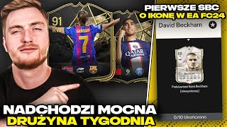 DOSTALIŚMY PIERWSZA IKONĘ W SBC MOCNE TOTW NADCHODZI EA FC24 [upl. by Ihtac]