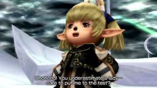 HDDissidia 012 Duodecim Cutscene  Gabranth meets Shantotto [upl. by Annaer]