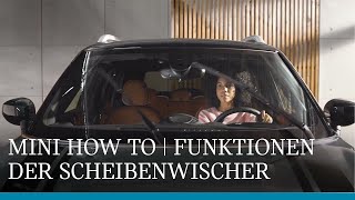 MINI HOW TO  ScheibenwischerFunktionen [upl. by Atinot226]