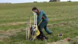 Powered Hang Gliding amp Paragliding in Northern Ireland [upl. by Goulette434]