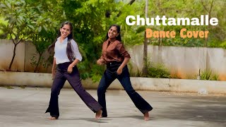 Chuttamalle  Dance cover  Anu Sisters Official [upl. by Annelak259]