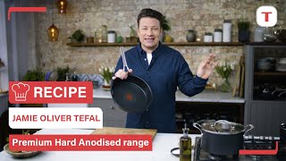 Jamie Oliver presents the new Cooks Classic Hard Anodized pots amp pans [upl. by Yssis227]