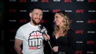 Merab Dvalishvili UFC 298 PostFight Interview [upl. by Aliam]