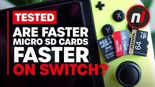 Do Faster Micro SD Cards Actually Make Load Times Faster on Switch [upl. by Lunn]