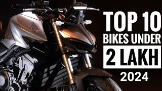 2024 Top 10 Best Bikes Under 2 Lakh OnRoad💥Best Bikes In IndiaNew Launched BikesEpic Autos Tamil [upl. by Jerol]