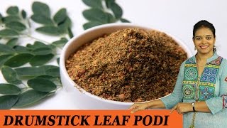 DRUMSTICK LEAF PODI  Mrs Vahchef [upl. by Hilaria]