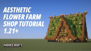 Flower Shop  Flower Farm  Dye Farm Tutorial Aesthetic Farm Java 121 [upl. by Agarhs373]