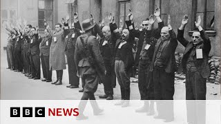 Warsaw Ghetto Uprising commemorated on 80th anniversary  BBC News [upl. by Inimak882]