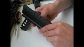 Installing an AR15 Forend Rail [upl. by Siram43]