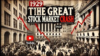 1929 Market Crash The Great Depression Begins [upl. by Nohtanhoj]