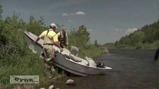 2012 Sportsmans Drifter HD  Hyde Drift Boats [upl. by Osmond]