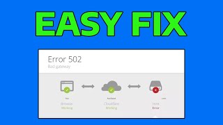 How To Fix 504 Thats An Error amp 502 Bad Gateway [upl. by Schram]