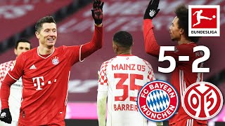 FC Bayern München  1 FSV Mainz 05  52  Highlights  Matchday 14 – Bundesliga 202021 [upl. by Remat]