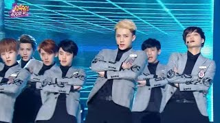 【TVPP】EXO  Sorry Sorry Super Junior 엑소  쏘리 쏘리 슈퍼주니어  400th Speical Show Music Core Live [upl. by Downes]