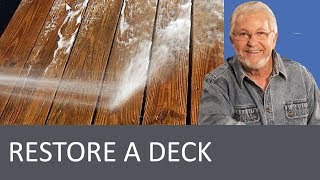 How to Restore Your Deck in a Day [upl. by Babby829]