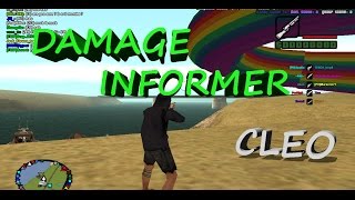 CLEO Damage Informer  SAMP 037 [upl. by Akkahs]