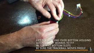 Golden Tee Tech Video How to Clean a Trackball [upl. by Fiske]