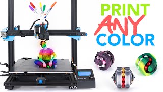 3D Printing Custom Colors with Markers [upl. by Antsirhc]